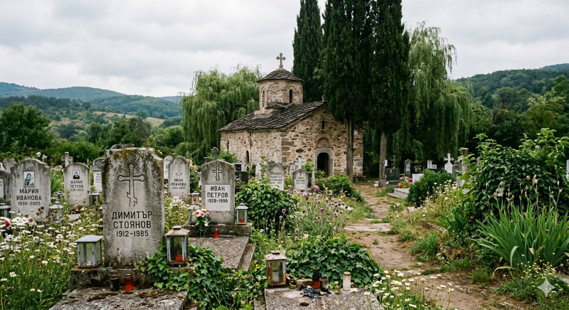 Гробища в България