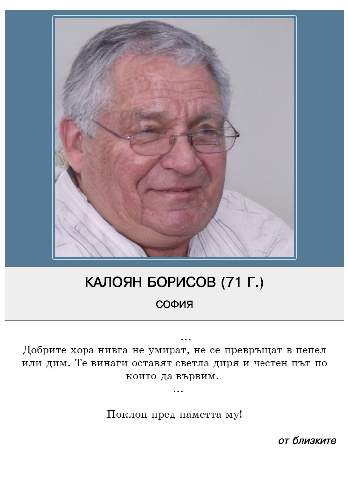 Калоян Владиславов Борисов