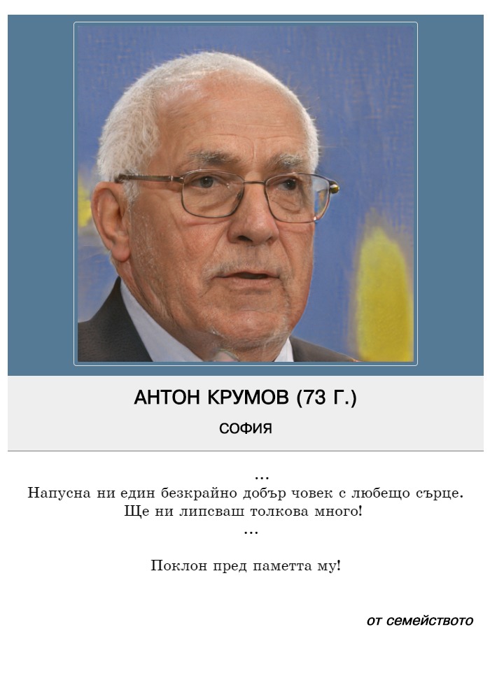 Антон Веселинов Крумов