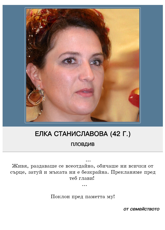 Елка Миткова Станиславова