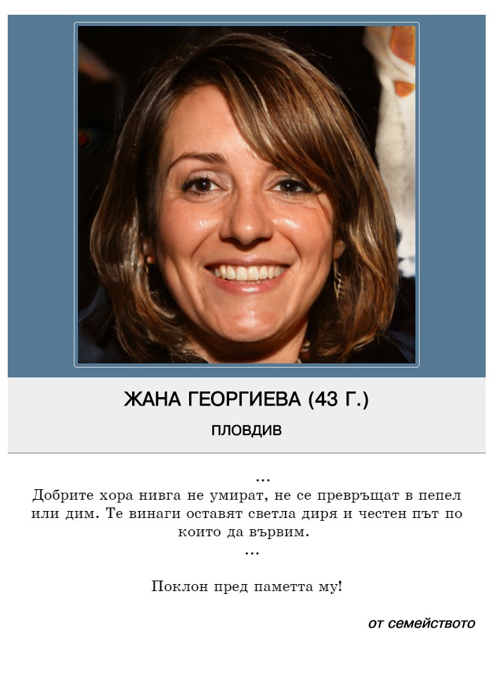 Жана Златанова Георгиева
