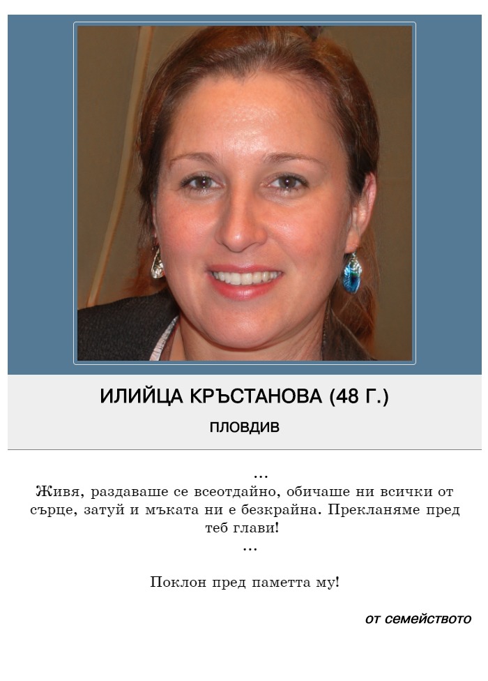 Илийца Радославова Кръстанова