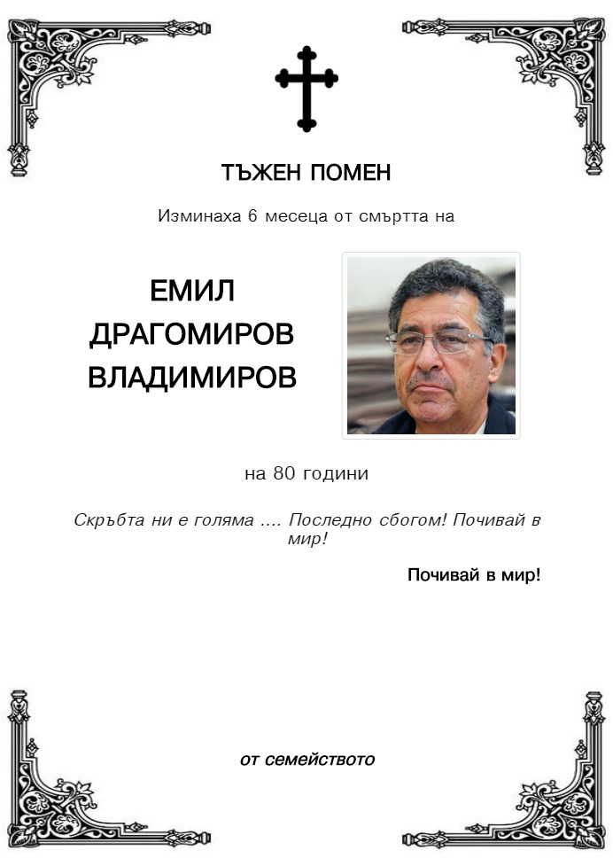 Емил Драгомиров Владимиров
