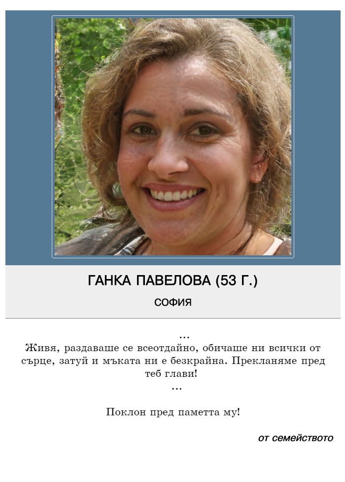 Ганка Борисова Павелова