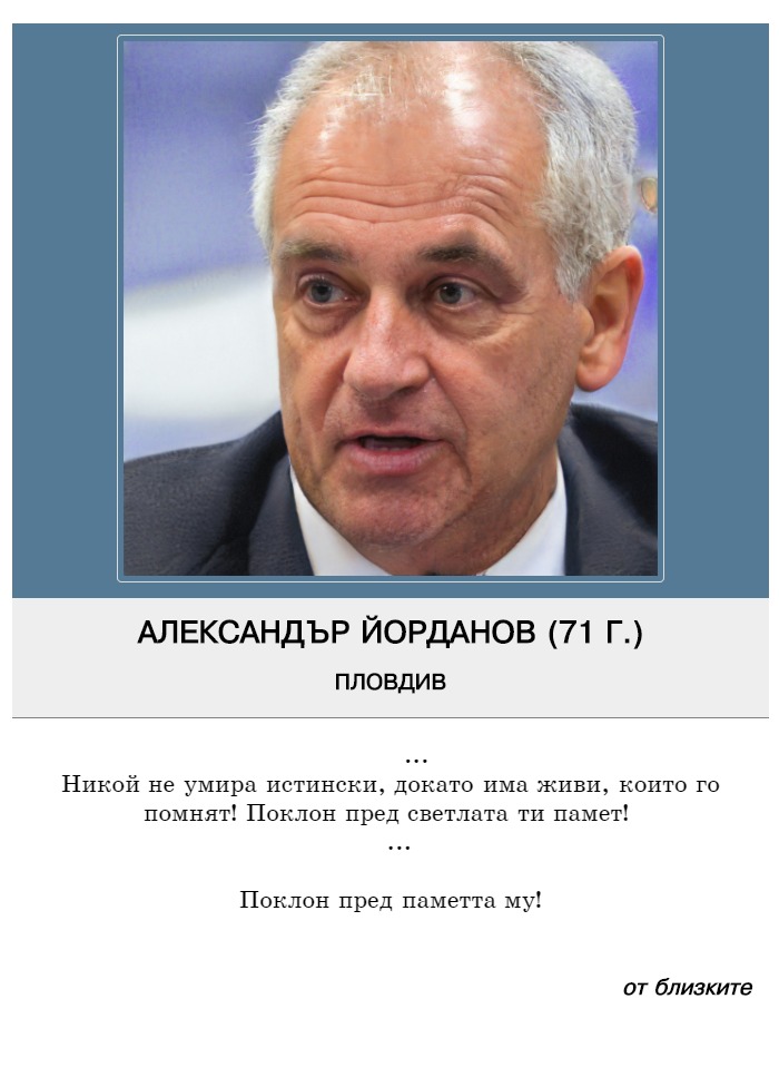Александър Трифонов Йорданов